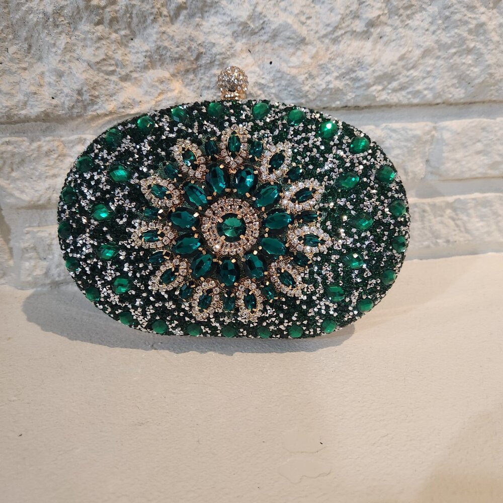 Jewelled evening bag